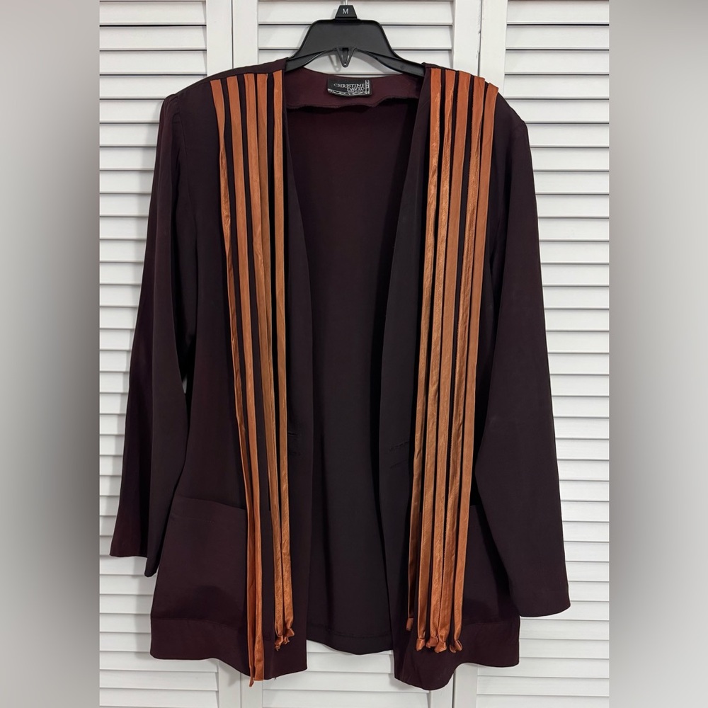 Vintage Christine David 80's USA Blazer Women's Size M
